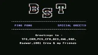 (BST) The Bitstoppers Intro 4 ! Commodore 64 (C64)