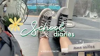 🎬SCHOOL VLOG: makati caf&eacute; | film class | life in taft