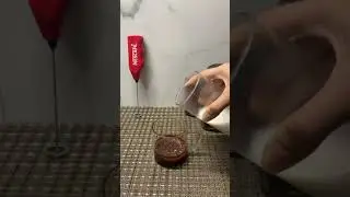 Red Velvet Hot Coffee | How to make a Red Velvet Latte | Instant coffee recipe #hotcoffee #shorts