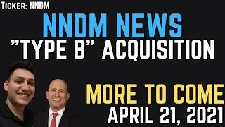 NNDM MORE ACQUISITIONS COMING! DeepCube the 
