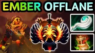 🔥 EMBER SPIRIT OFFLANE &mdash; THE UNSTOPPABLE FIRE LORD 👑 | DOTA 2 🔥