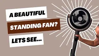 Cools Down The Whole Room | Dreo Oscillating Adjustable Height Standing Fan