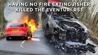 This could've saved the Eventuri RS3 from being a total loss - Fire Safety Stick