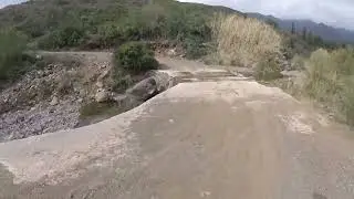 Trail off road, subida picante y camino cortado, macbor xr5