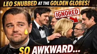 Leonardo DiCaprio&rsquo;s Awkward Golden Globes Moment Has Fans Talking