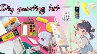 Diy painting kit at home with jugar 