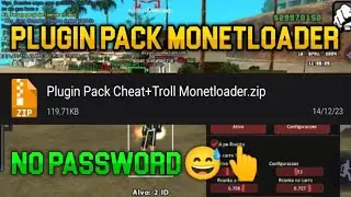 [SHARE] PLUGIN PACK MONETLOADER SAMP MOBILE!! || PLUGIN CLEO CHEAT TROLL GTA SAMP ANDROID
