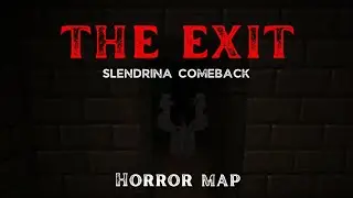 Don't play if you're Alone | THE EXIT | 😨Horror MINECRAFT Map | #minecraft #creepypasta #scary