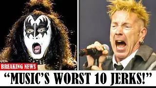10 BEST Jerks in Music History, here goes fans vote...