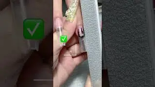 How to filing your nails correctly?🧐#nailfie #nailtips #nailtipsandtricks #nailfiling #nailtools