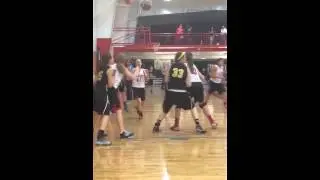 Kendall Currence. Mid range jump shot