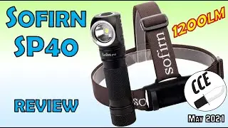 Review of the Sofirn SP40 - A budget headband flashlight up to 1200lm