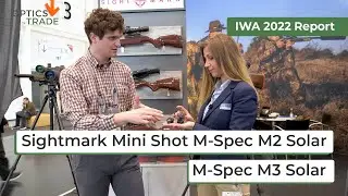 Sightmark Mini Shot M-Spec M2 Solar and M3 Solar Red Dot Sights | IWA 2022 Report