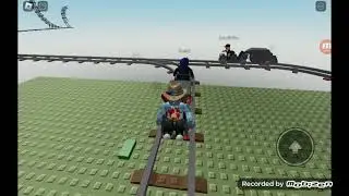Играю с друзьями в  roblox! Cart ride