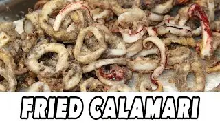 How To - Crispy Fried Calamari Rings Recipe!