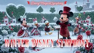 🌹 Атмосфера зимней сказки Disney 2026🎻Причудливая оркестровая музыка из саундтреков Disney для учёбы
