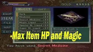 Cheat Code Onimusha 2 (Samurai's Destiny) - Max Item HP and Magic - pcsx2