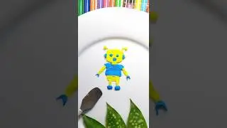 Easy color test. Can you handle It? 🫠😉 #coloring #colorideas #claymixing #colormixing #paintmixing