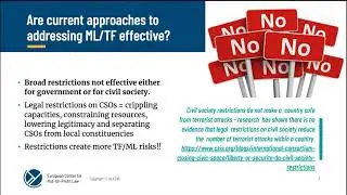 FATF standards and policies on civil society: impact and engagement