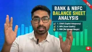How to Analyse Any Bank or NBFC Using Just 3 Metrics | NPA, NIM, CRAR Explained