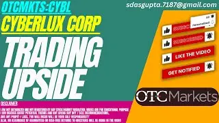 TRADING UPSIDE : CYBL STOCK ANALYSIS | CYBERLUX CORP STOCK