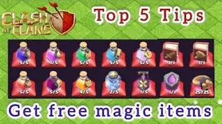 How to get free magic items in coc 