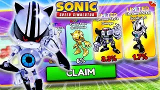 НОВЫЕ *ХРОМИРОВАННЫЕ ЯЙЦА* УЖЕ ЗДЕСЬ! (Sonic Speed ​​Simulator)