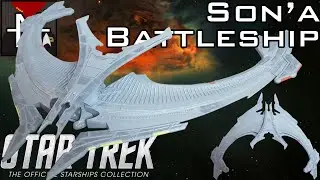 Eaglemoss Son'a Battleship Review - Star Trek: Official Starship Collection Special #27