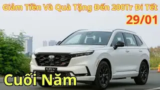 ✅Gi&aacute; Xe Khuyến Mại Honda CRV Cuối Th&aacute;ng 1. Giảm Tiền  V&agrave; Qu&agrave; Tặng Đến 200Tr Đi Tết | Xegiatot24h