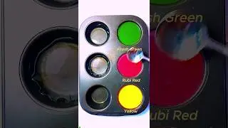Enjoy The color mixing asmr . Green+Red+Yellow=? #Shorts #ColorMix71 #ColorMixing #ViralShort