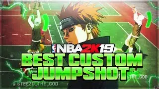 MY PURE PLAYMAKER DOESN'T MISS WITH THIS CUSTOM JUMPER! STEEZO REVEALS THE BEST JUMPSHOT IN NBA 2K19
