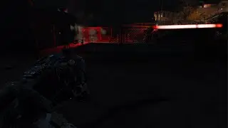 Fallout 4_Fight between.Brotherhood of Steel Paladin and sentry bot