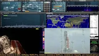 ARISS ISS QSO radioaficionados, 437.800 MHz, Directo, recibira en España el 24/01/2026 a 18:27 UTC.