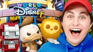 I Found Every Collectible At Downtown Disney! (Funko Pop Hunting)