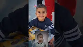 Smile on the face of Palestinian child #shorts #child #kids #gaza #palestine