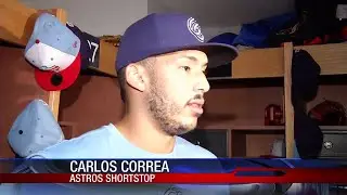 Carlos Correa suits up with Corpus Christi Hooks