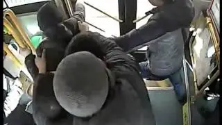 Bus driven to police station to find thief