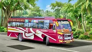 Reckless Driving - Namakkal To Erode on Krishna Super-Fast Private Bus.