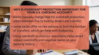 Why Is Overdraft Protection Important For Your U.S. Checking Account? - Immigrant Finance Coach