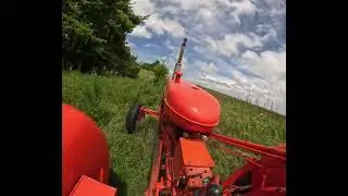 Allis WD 45 plowing the jungle, long version.