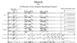 [Score] William Walton - March for 
