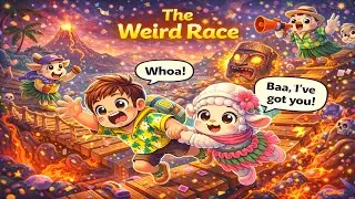 Finn and Dolly: The Weird Race 🏁 | Funny but Safe Racing Adventure | 3D Kids Cartoon