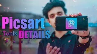 picsart tools details in Bangla part 1 | picsart setting | SHJ Creations #picsart