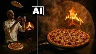 Pizza Photo & Video Editing Using the NEW ChatGPT AI and Kling AI - End of Food Photography?