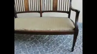 Divanetto due posti inglese, divani antichi, arredamento casa