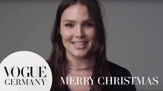 Merry Christmas &ndash; A Message for you by Candice Huffine for VOGUE