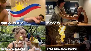 Spa Day, TOYO Eatery, Salcedo Market, Pintô Museum, + Poblacion in Manila, Philippines