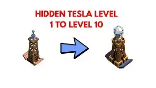 New COC HIDDEN TESLA LEVEL 1 To LEVEL 10 Max Within 5 Minutes 2019