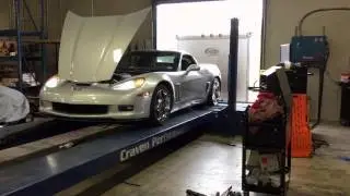 2010 C6 Corvette Grand Sport Stock Dyno
