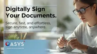 OASYS e-Signature: How to Sign Documents